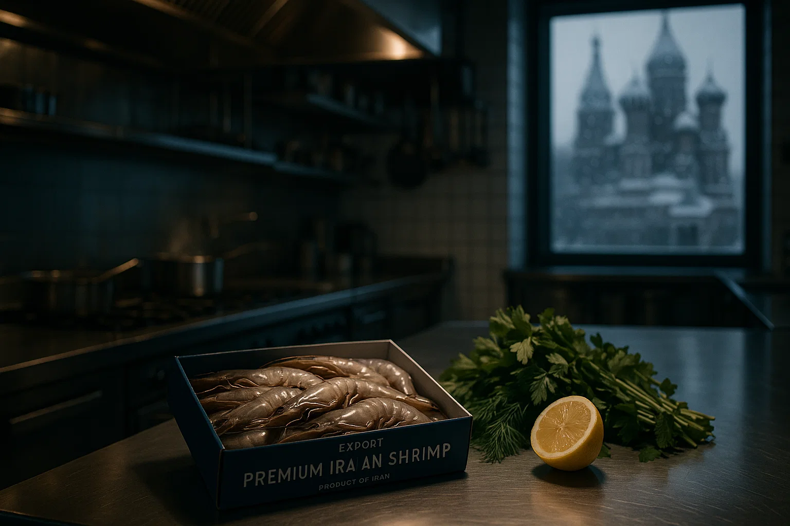 بازار هدف میگو در روسیه