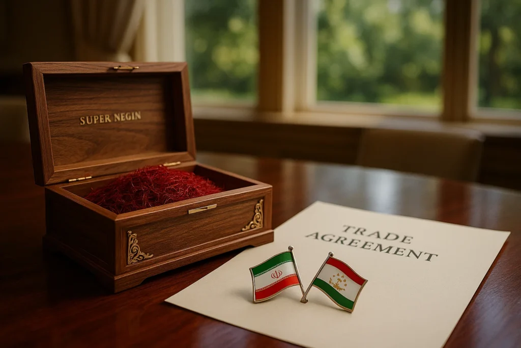صادرات زعفران به تاجیکستان