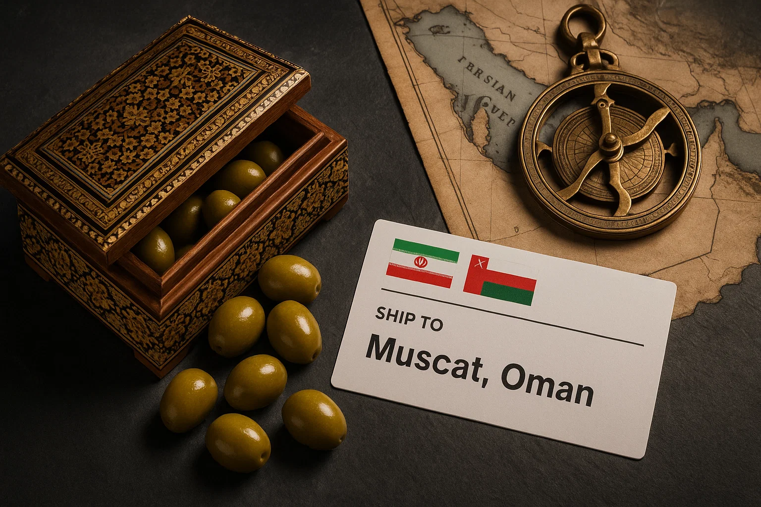 صادرات زیتون به عمان
