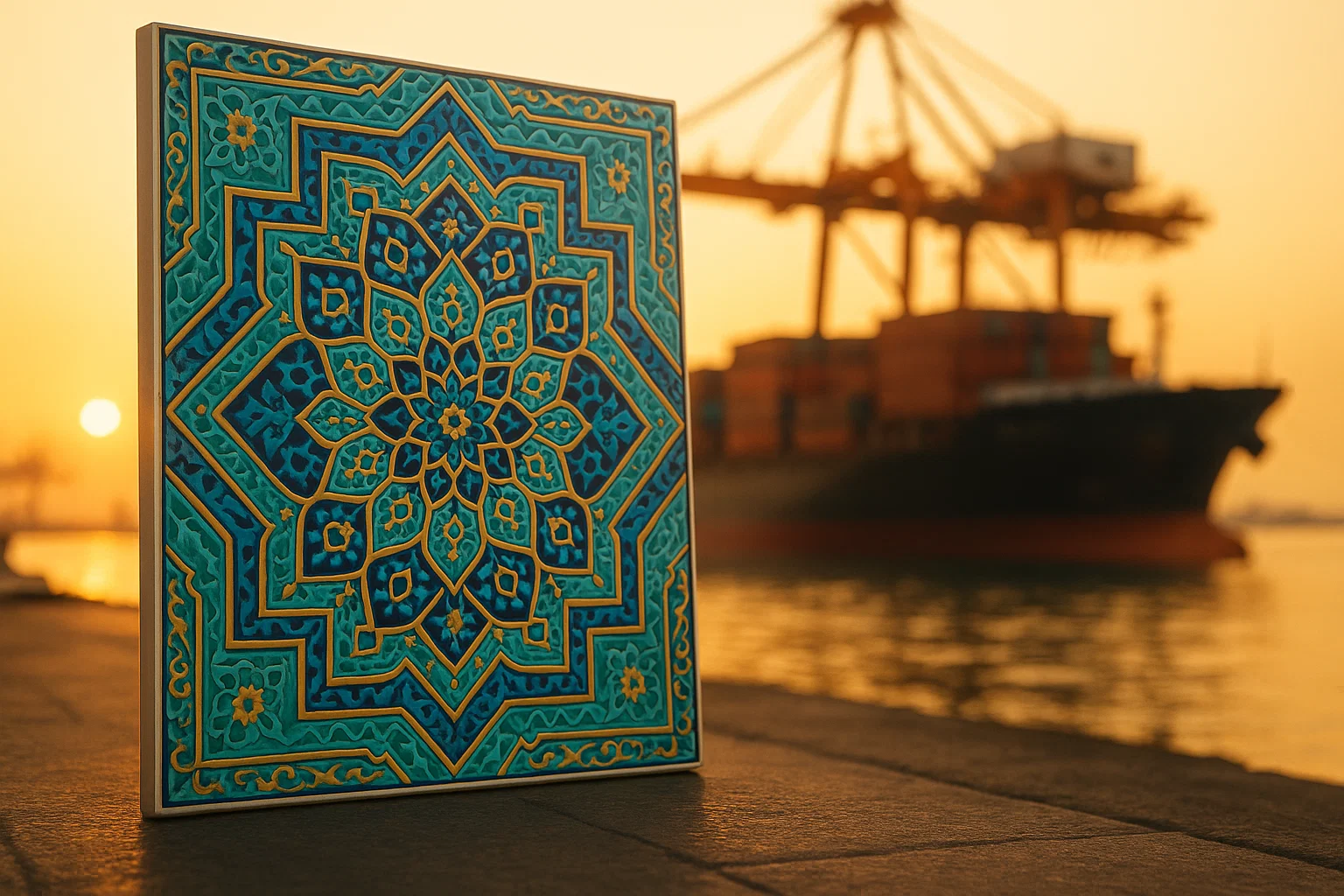 صادرات سرامیک به عمان