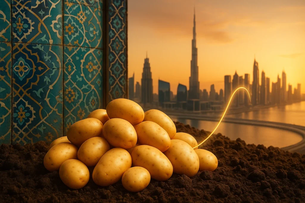 صادرات سیب زمینی به امارات