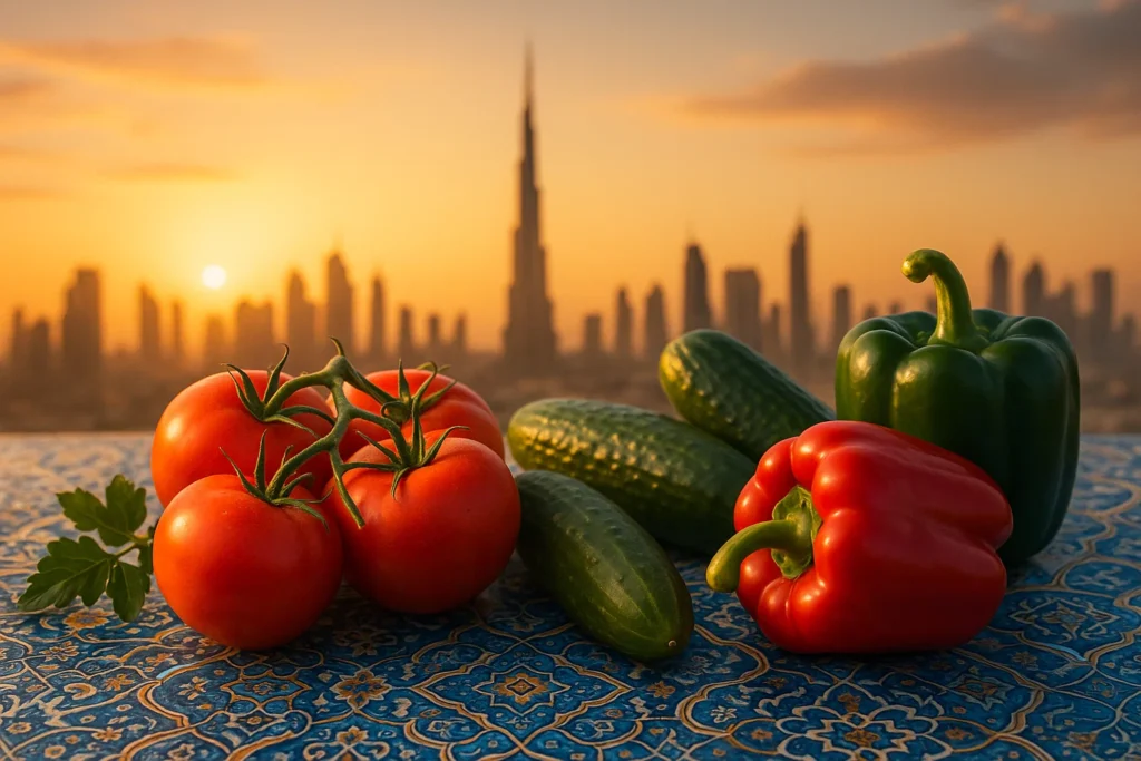 صادرات صیفی جات به دبی
