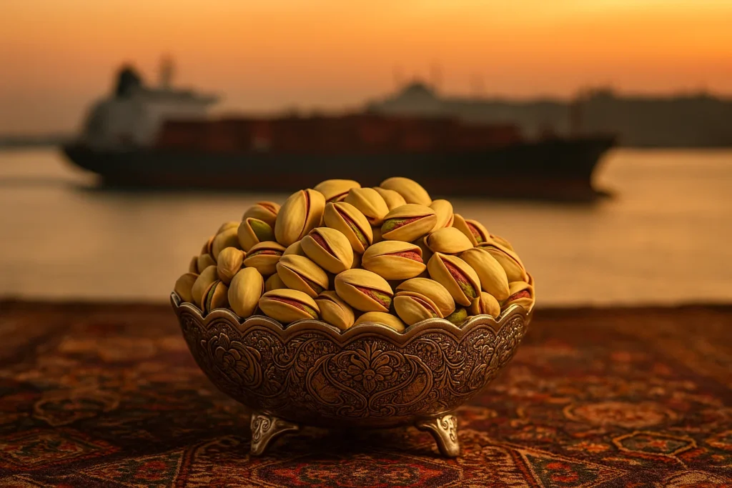 صادرات پسته به ترکیه