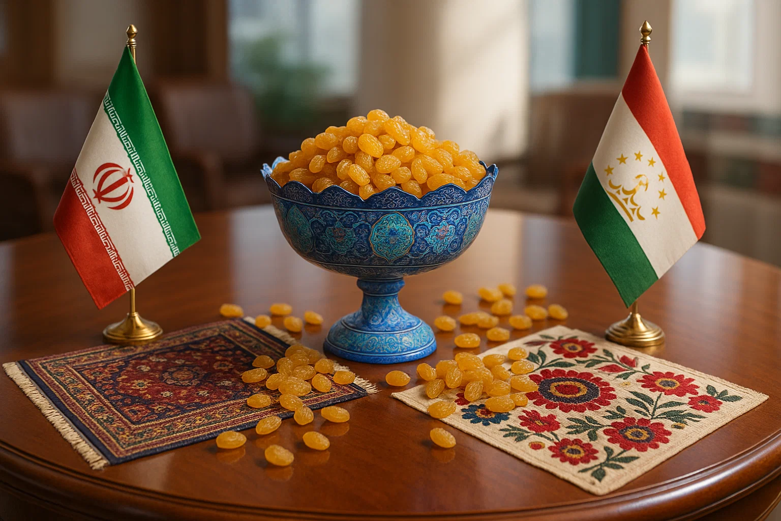 صادرات کشمش به تاجیکستان