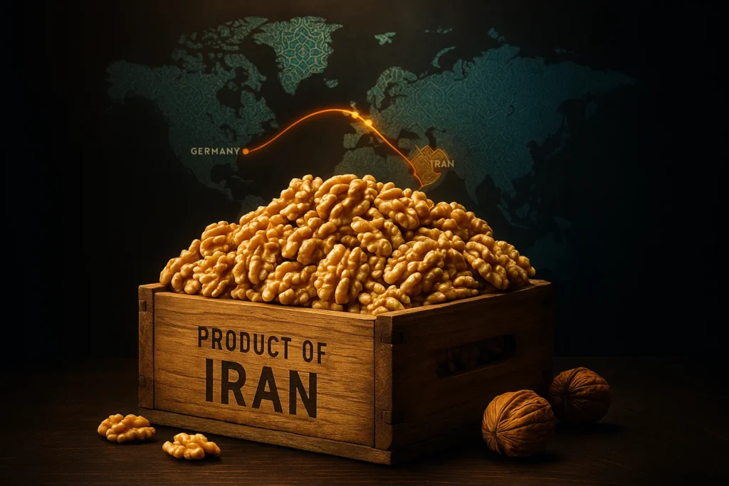 صادرات گردو به آلمان