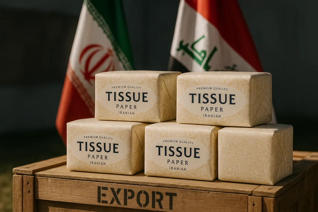 نحوه صادرات دستمال کاغذی به عراق