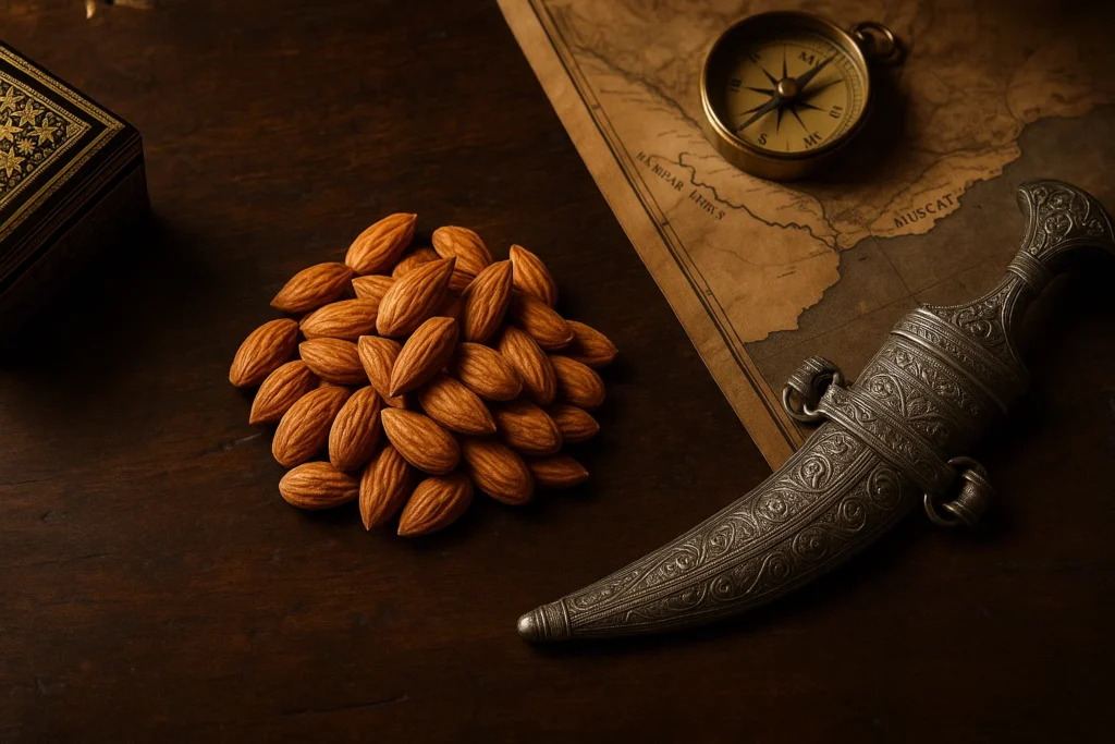 صادرات بادام به عمان