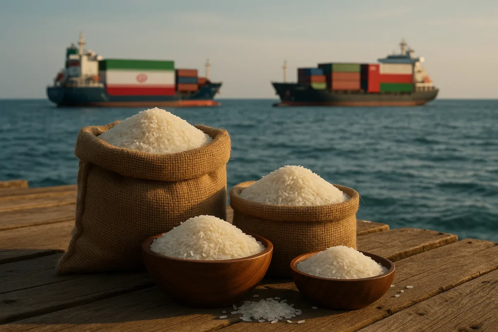 صادرات برنج به عمان
