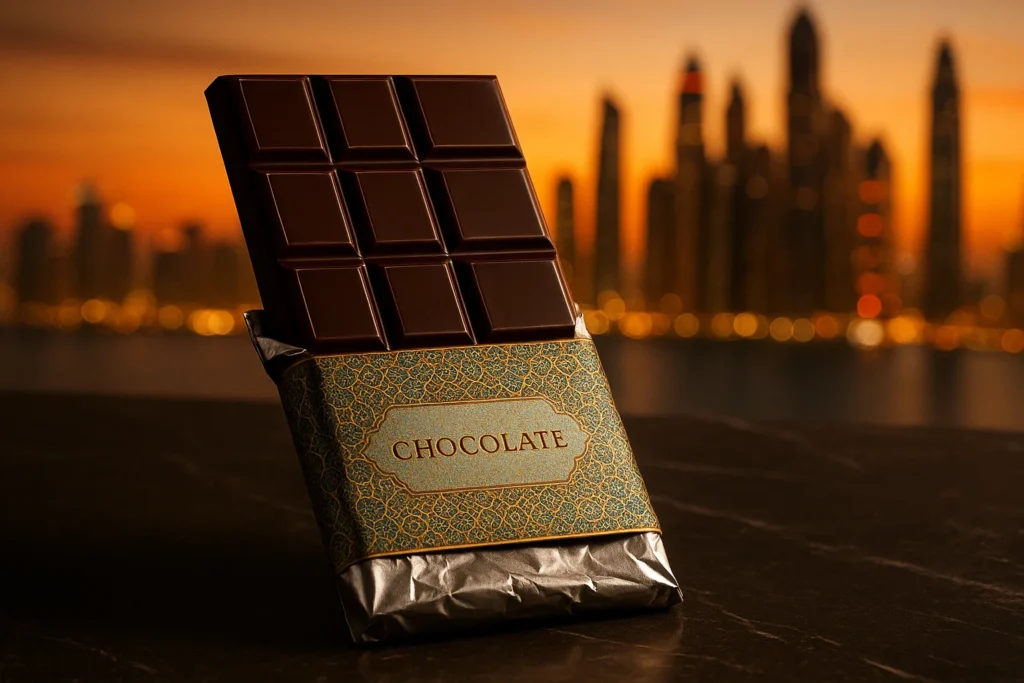 صادرات شکلات به دبی