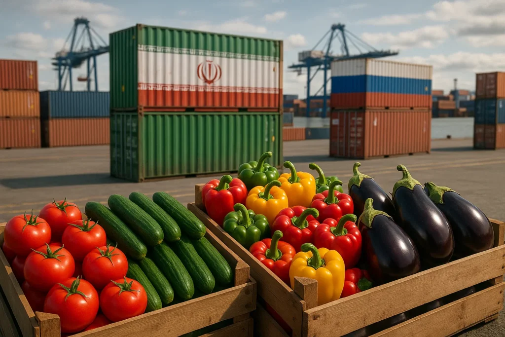 صادرات صیفی جات به روسیه