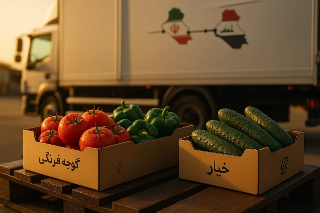 صادرات صیفی جات به عراق