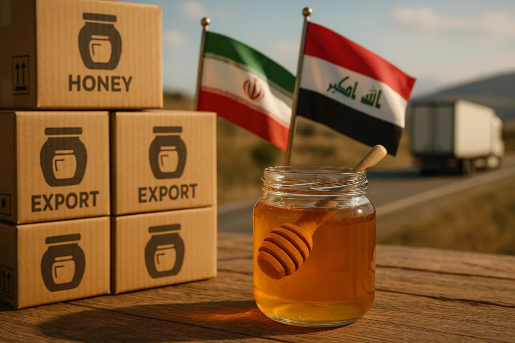 صادرات عسل به عراق