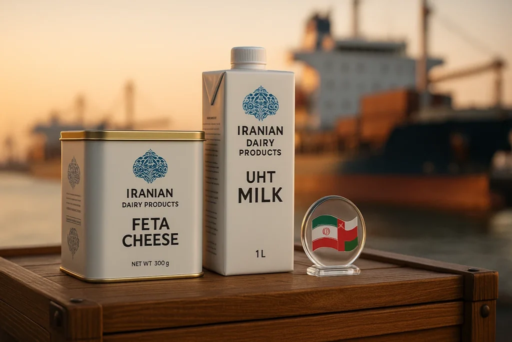 صادرات لبنیات به عمان