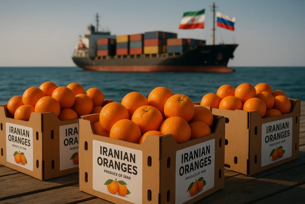 صادرات پرتقال به روسیه