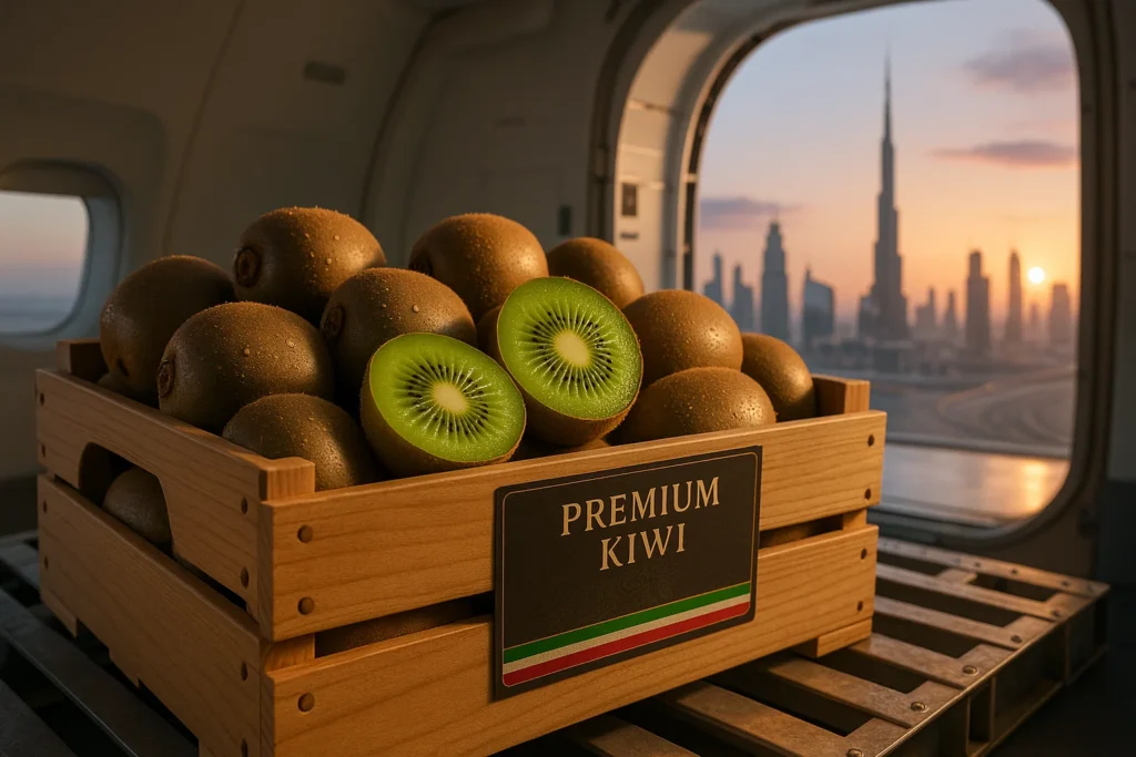 صادرات کیوی به دبی