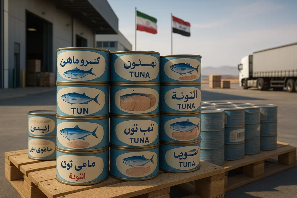 صادرات تن ماهی به عراق