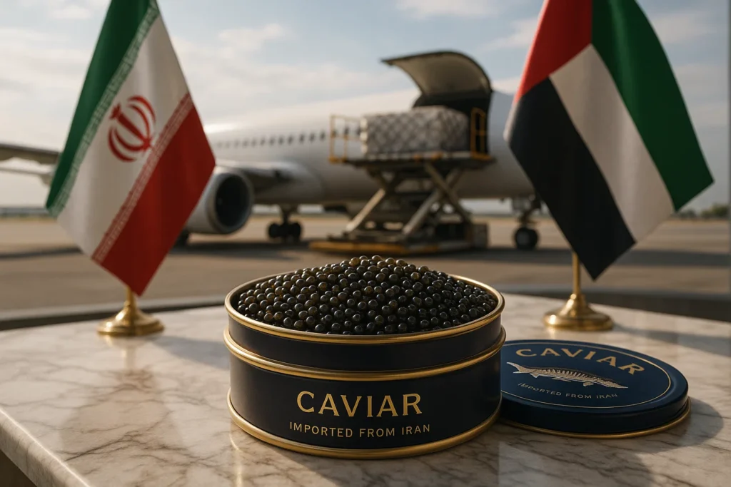 صادرات خاویار به امارات