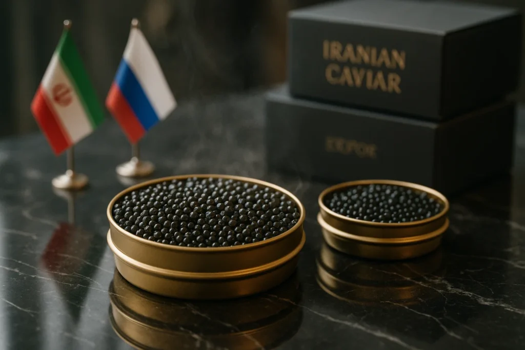 صادرات خاویار به روسیه