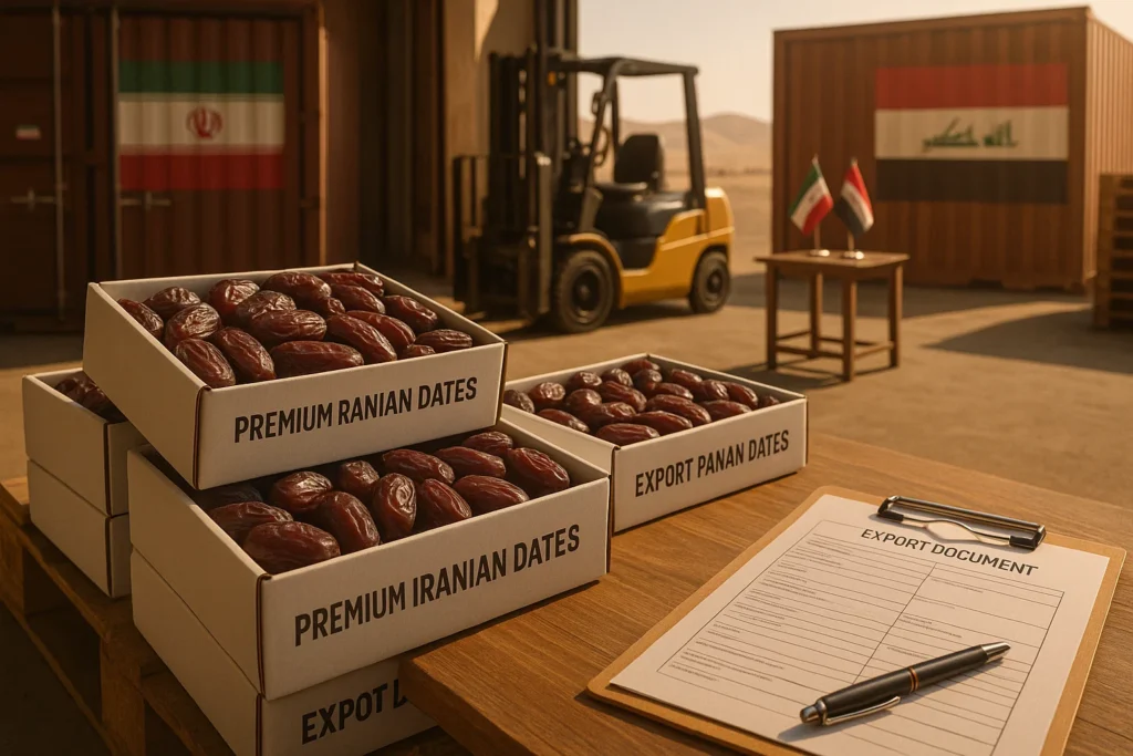 صادرات خرما به عراق