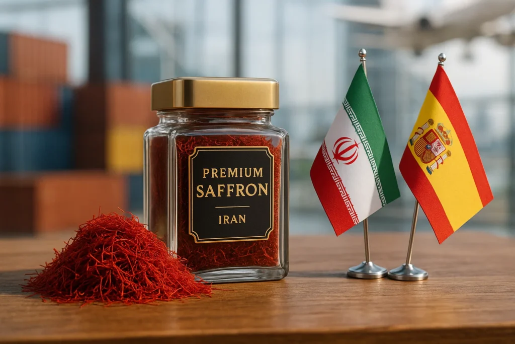 صادرات زعفران به اسپانیا