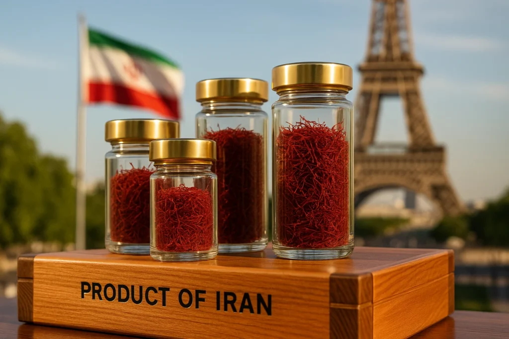 صادرات زعفران به فرانسه
