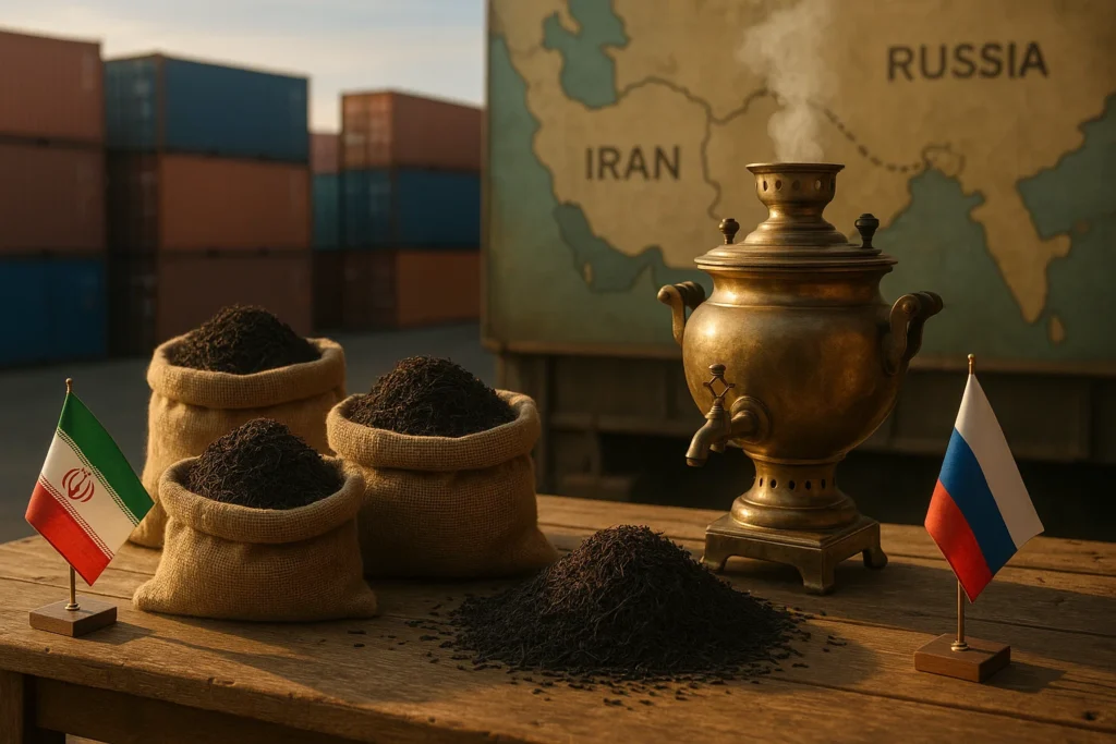 صادرات چای به روسیه