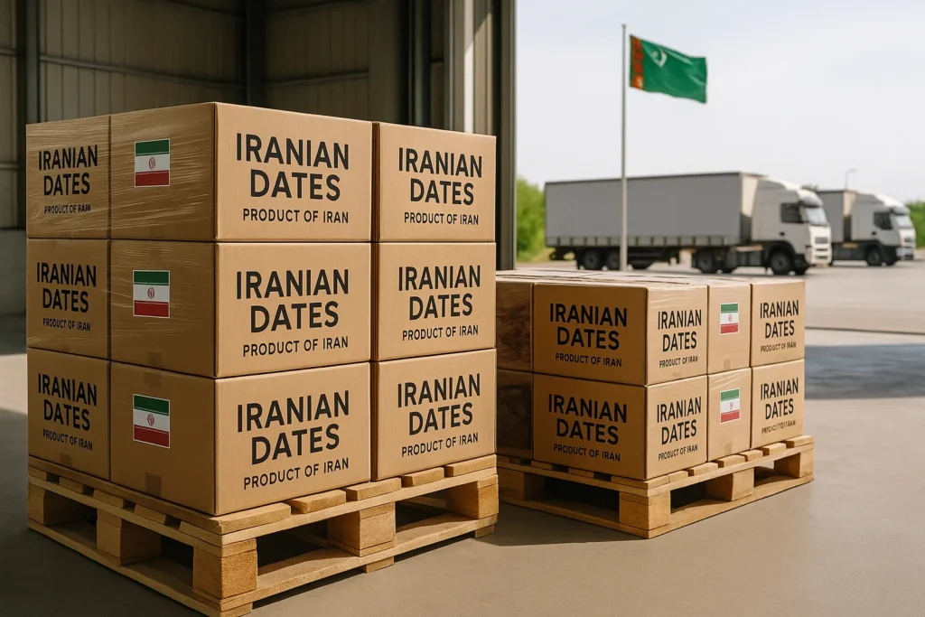 صادرات خرما به ترکمنستان
