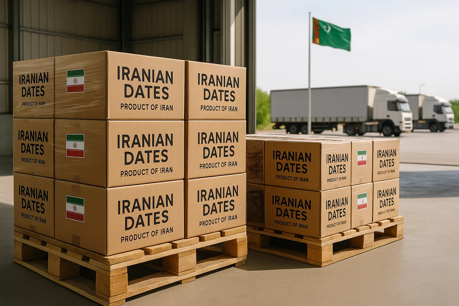 صادرات خرما به ترکمنستان