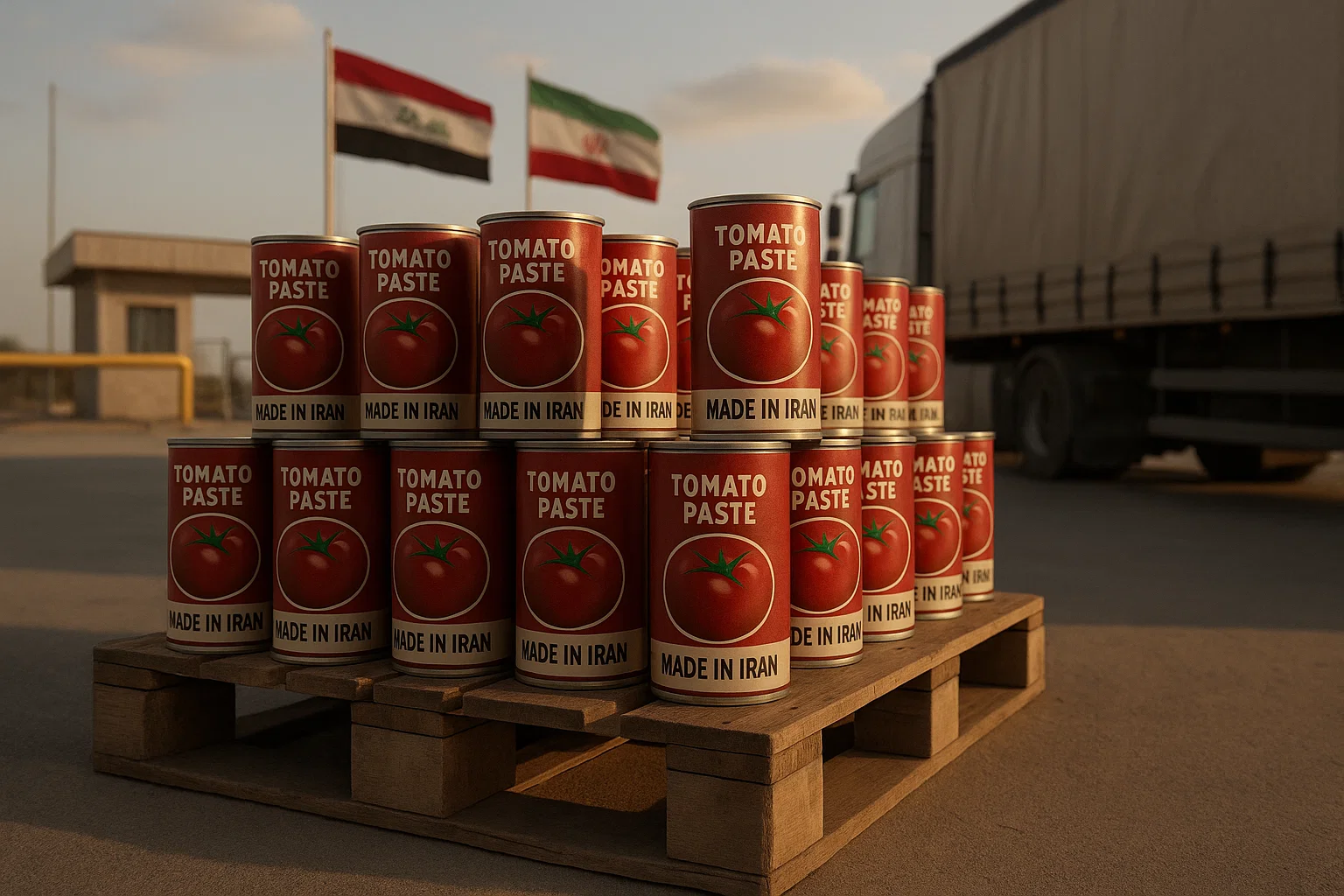 صادرات رب گوجه فرنگی به عراق