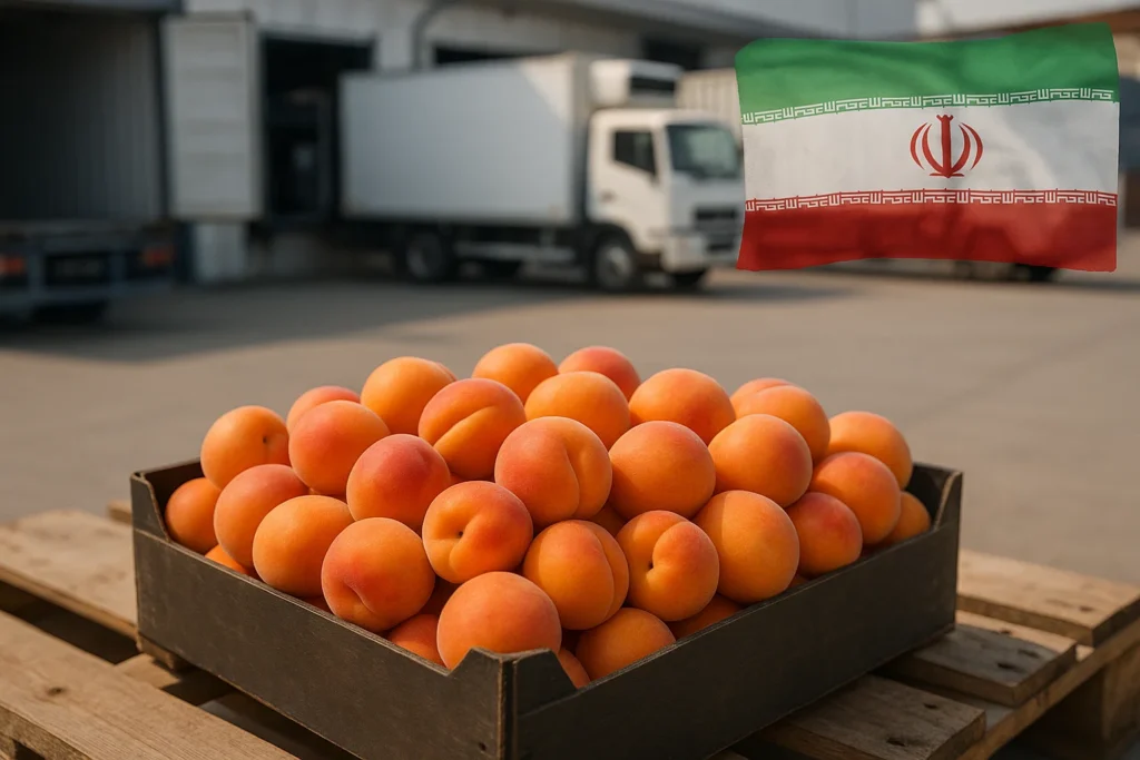 صادرات زردآلو به روسیه