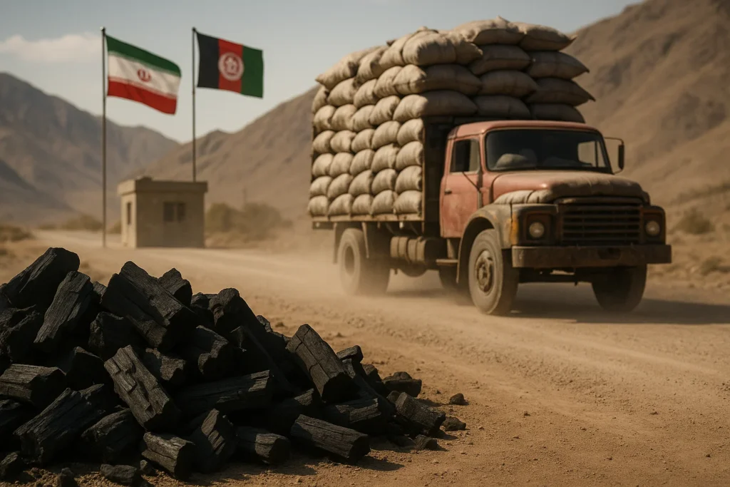 صادرات زغال به افغانستان