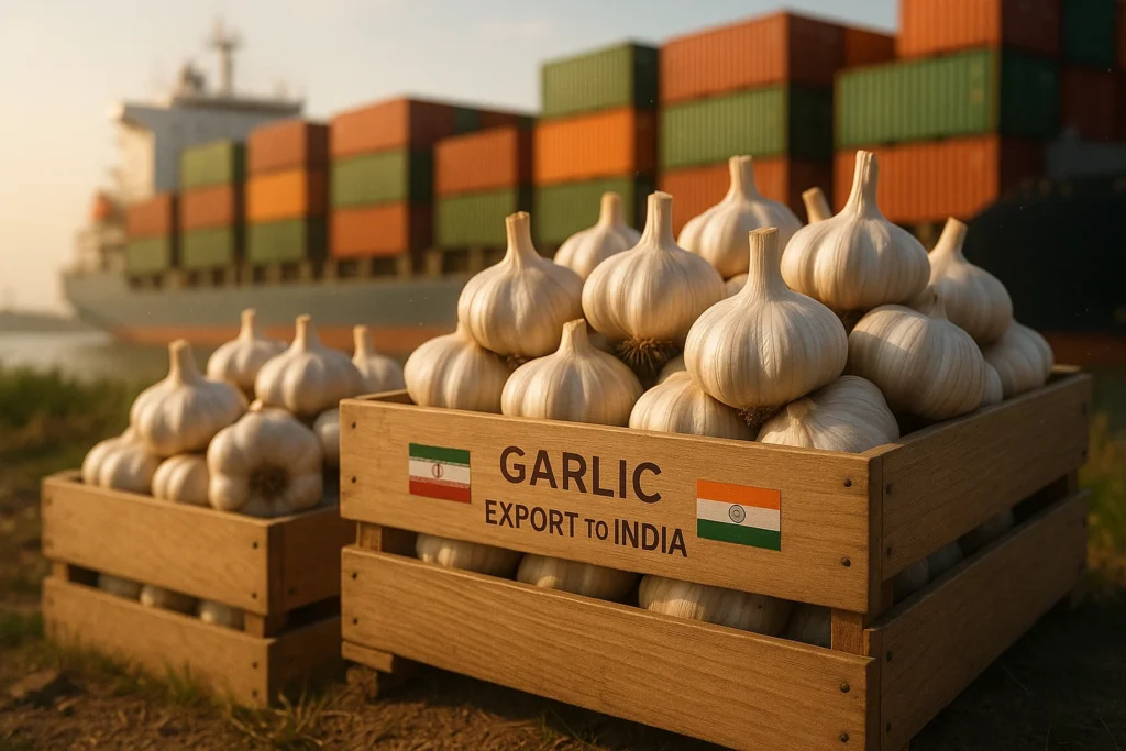 صادرات سیر به هندوستان