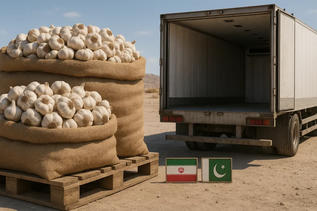 صادرات سیر به پاکستان