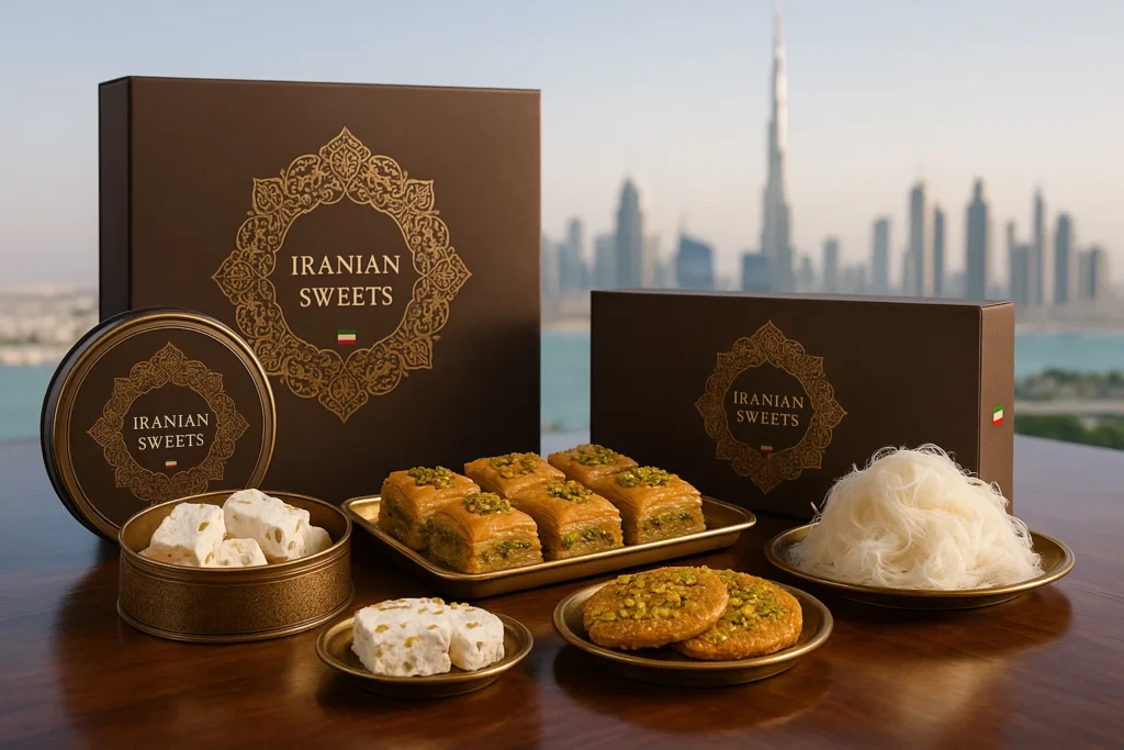 صادرات شیرینی به امارات