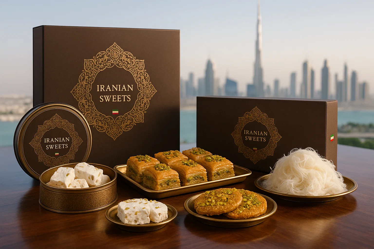 صادرات شیرینی به امارات