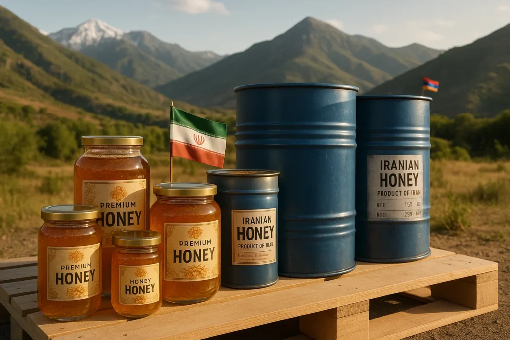 صادرات عسل به ارمنستان