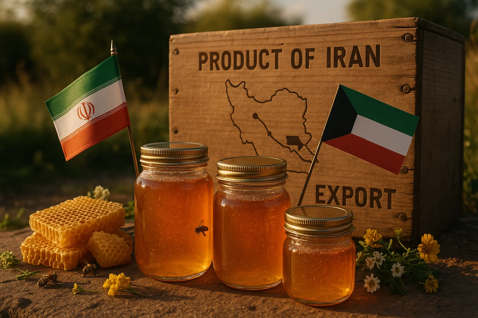 صادرات عسل به کویت