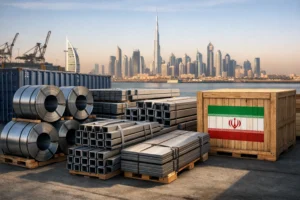 صادرات فولاد به امارات